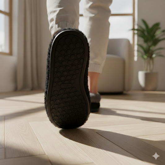 Pourquoi une semelle antidérapante est essentielle à la maison