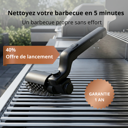Brosse électrique pour barbecue