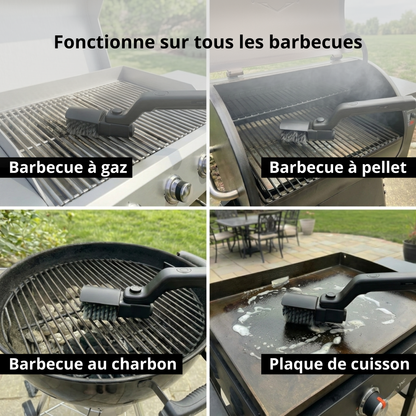 Brosse électrique pour barbecue