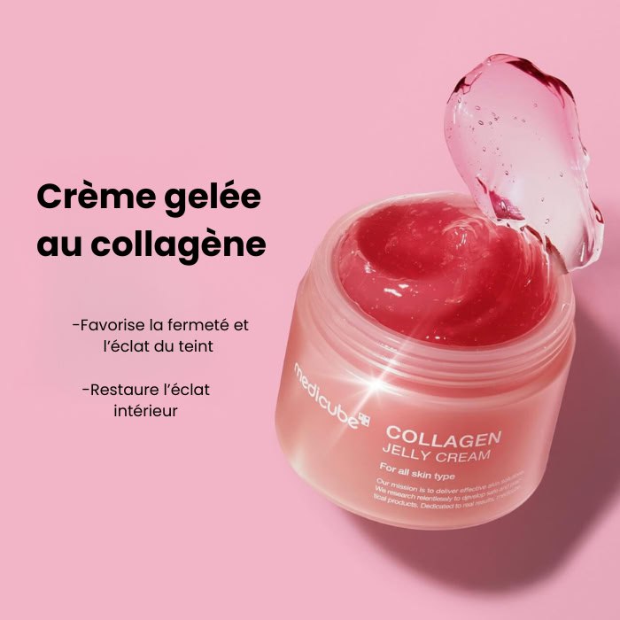 Crème en Gelée au Collagène Hydrolysé et la Niacinamide